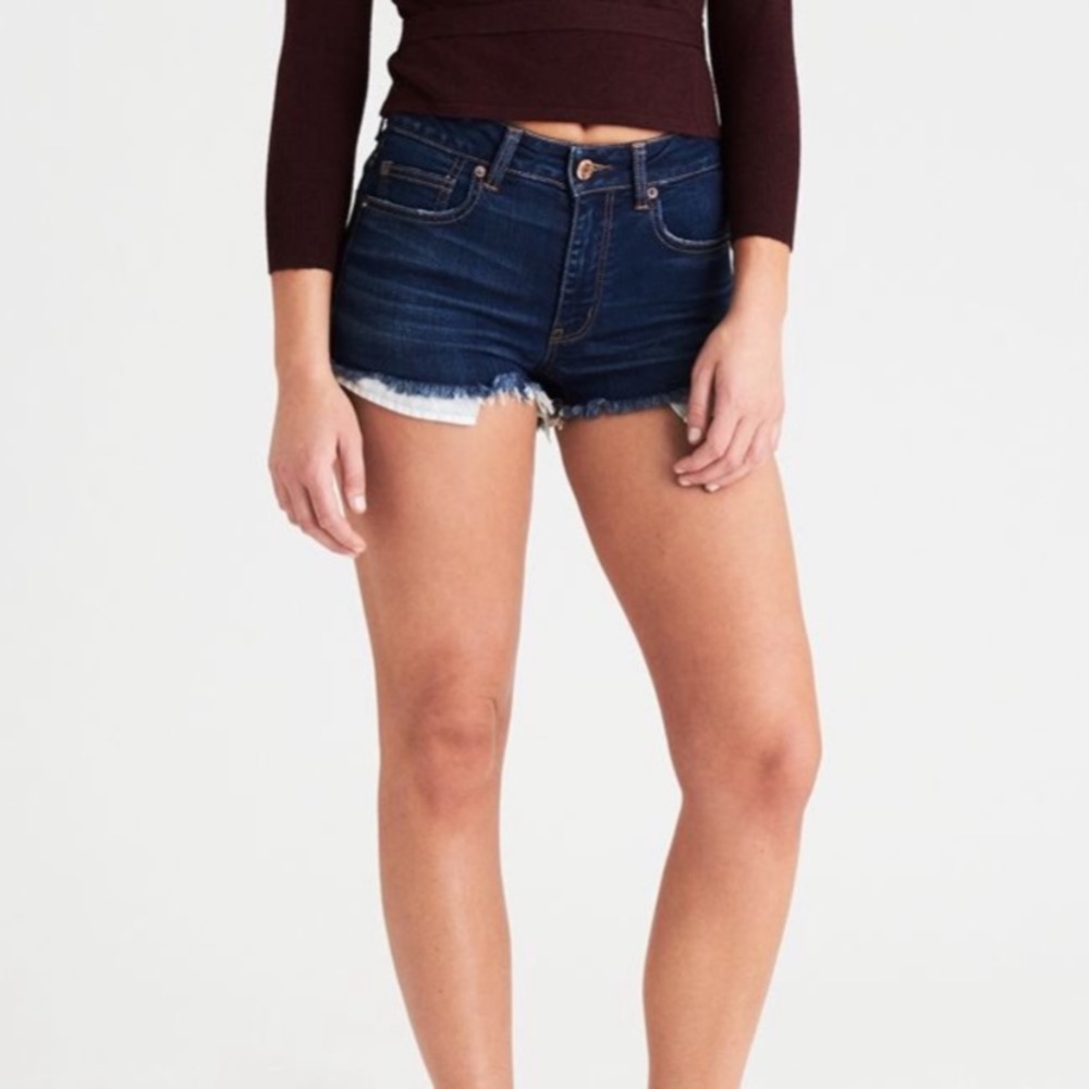 American Eagle Outfitters High-Rise Denim Short